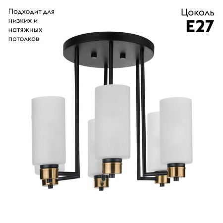 Люстра потолочная 33 Идеи CHN900.06.BL17.ASB-S16WH