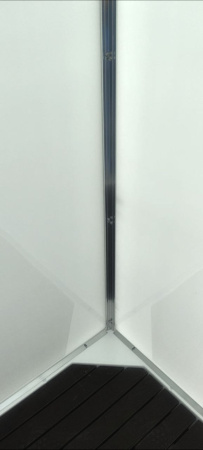 Душевая кабина AvaCan D012R 120х90 асимметричная без крыши ориентация правая