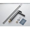 Смеситель для раковины Knotlor STABLE KN-24/GM на столешницу вороненая сталь