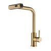 Смеситель для кухни Raffine F203G на мойку золото
