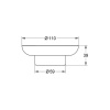 Мыльница Grohe Essentials 40368001