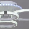 Люстра потолочная Reluce 06319-3.3-04 WH+CR (RGB)