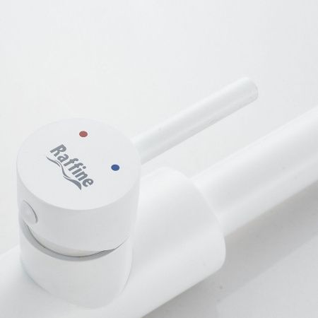 Смеситель для кухни Raffine F203C на мойку белый