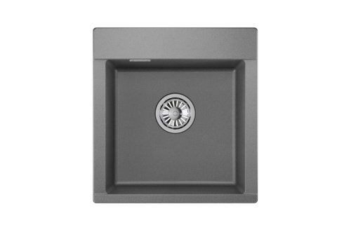 Кухонная мойка Granula 4701 ГРАФИТ 47х50 цвет графит - фото 2