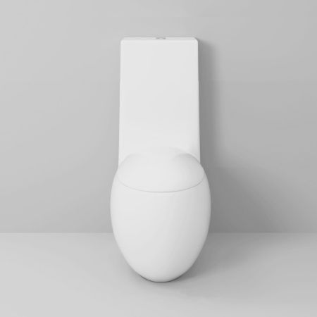 Унитаз напольный с бачком Grossman Solis GR-4424 белый с сиденьем микролифт безободковый каскадный смыв