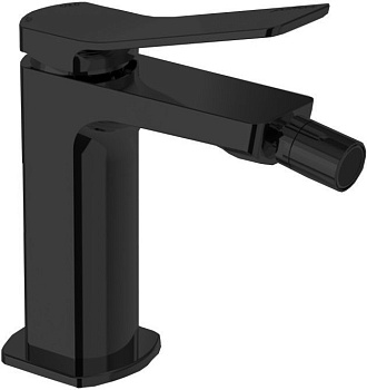Смеситель Paffoni Tilt TI131NO на биде черный Смеситель Paffoni Tilt TI131NO на биде черный