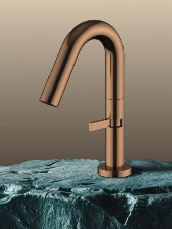 Смеситель Knotlor ELIXIR SS-30/RB на раковину бронза