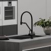 Смеситель для кухни Sancos Dora SC4003MB на мойку черный