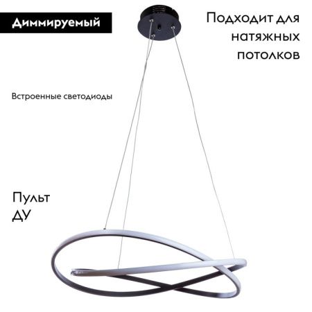Светильник подвесной Arte Lamp Swing (Свинг) A2522SP-2BK