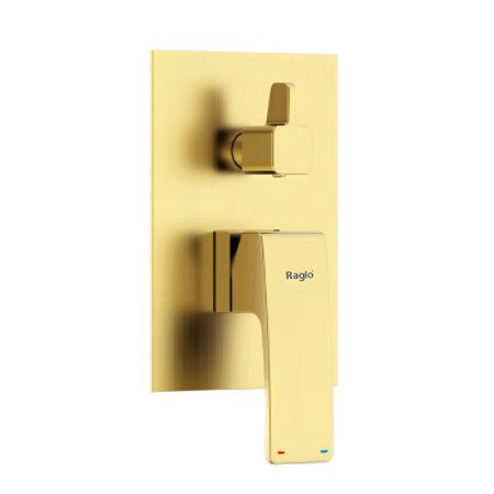 Смеситель для ванны и душа Raglo R01 R01.272.03 встраиваемый в стену золото