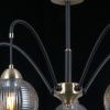 Люстра на штанге Illumico IL0433 IL0433-5PSQ-79 BK AB