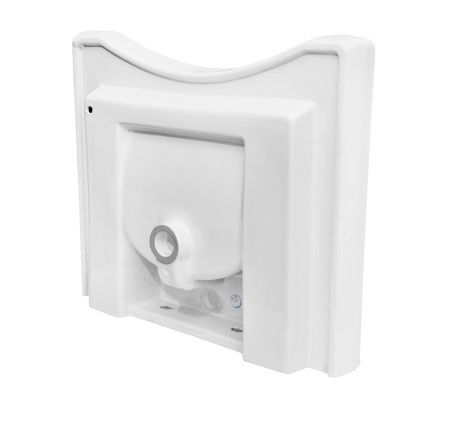 Раковина из сантехнического фарфора Dstrana 4624 60х60 подвесная цвет белый