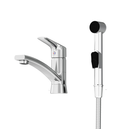 Смеситель Damixa Jupiter 770230001 на раковину хром без термостата