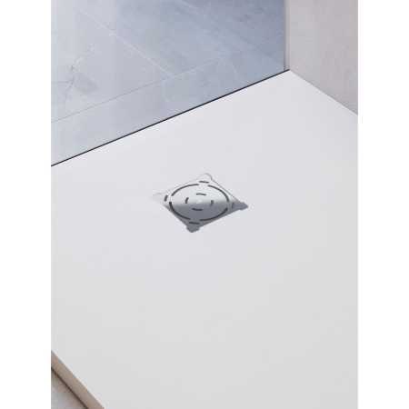 Душевой поддон RGW Stone Tray 16152715-01 70х150 искусственный камень белый без ножек