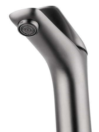 Смеситель Wonzon & Woghand WW-A41222-BGG на раковину/столешницу графит