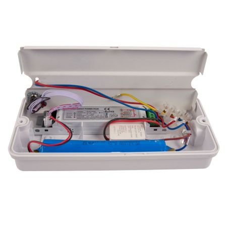 Светильник накладной Uniel ULW-K25B 6W/4000K/EMG IP65 WHITE
