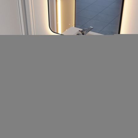 Раковина из искусственного камня Uperwood Parma Quartz 291003005 80х50 полувстраиваемая цвет белый