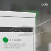 Тумба с раковиной Iddis Zodiac X ZDX60W0i95K 60х40 подвесная цвет белый