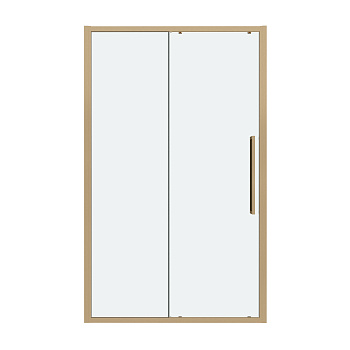 Душевая дверь Grossman Cosmo 100.K33.02.130.32.00 130х195 стекло прозрачное профиль золото глянцевое