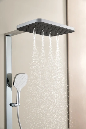 Душевая стойка Arrow AMG14GH872U1CP настенная цвет хром с термостатом