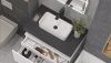 Тумба Velvex UNIT tpUNI.80.H27.Y-223 80х50 подвесная цвет белый