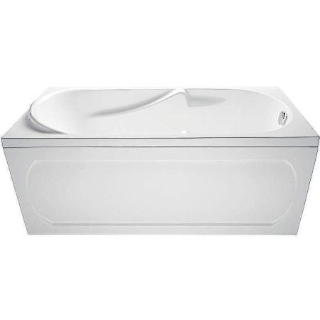 Ванна акриловая 1MarKa DIPSA 12017894 170х75 пристенная прямоугольная без каркаса
