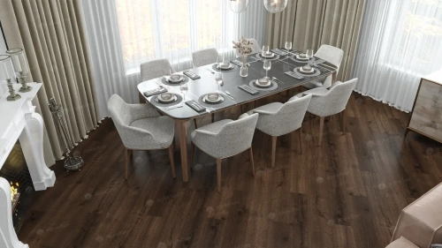 SPC ламинат Alpine Floor Real Wood ECO 2-2 MC Дуб Мокка толщина 0.6 см 43 класс 1220х183 - фото 3