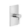 Смеситель для душа Gessi Inciso 58061#031 встраиваемый в стену хром (внешняя часть)
