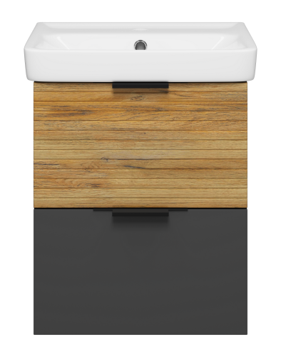 Тумба под раковину Misty Форест Э-Фор-09050-0219-2Я 44х34х55 подвесная - фото 2