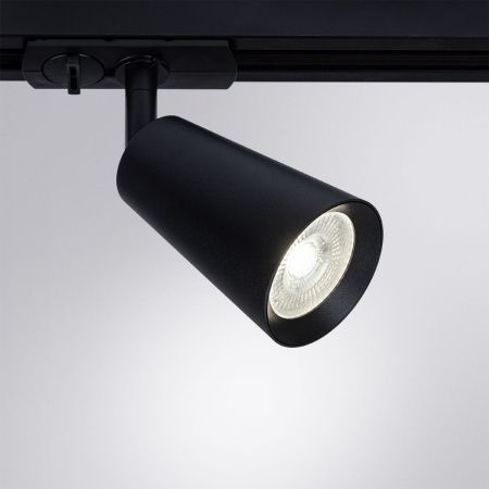 Трековый однофазный светильник Arte Lamp Cintura (Цинтура) A2354PL-1BK