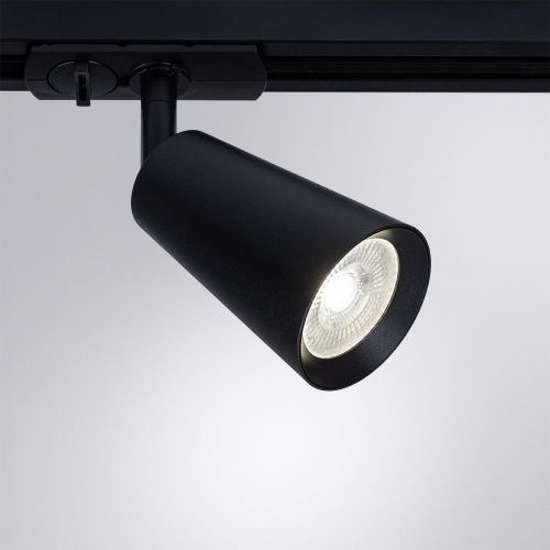 Трековый однофазный светильник Arte Lamp Cintura (Цинтура) A2354PL-1BK - фото 2