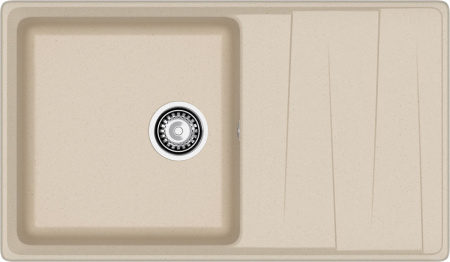 Кухонная мойка Granfest Level LV-860L кашемир 86х50 цвет бежевый поверхность матовая
