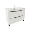 Тумба с раковиной Iddis Cloud CLO10WFi95K 100х50 напольная цвет белый