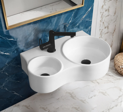 Раковина Cerutti SPA 61 см СT9706 накладная цвет белый
