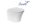 Унитаз подвесной Cerutti SPA CT7837 белый с сиденьем микролифт безободковый каскадный смыв