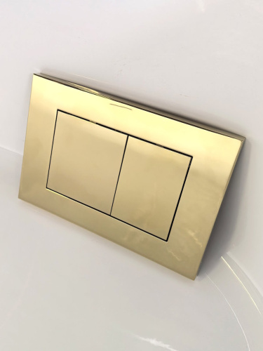 Клавиша смыва механическая Teymi Aina T70007 цвет золотой - фото 5