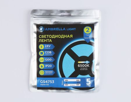 Светодиодная лента Ambrella Light LED Strip 24V (ЛЕД Стрип 24В) GS4753