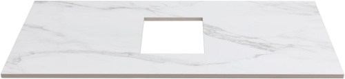 Столешница Allen Brau Priority 1.31010.M 76х41 накладная цвет белый - фото 2