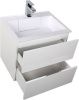 Тумба с раковиной Aquanet Алвита 00213095 60х50 подвесная цвет белый