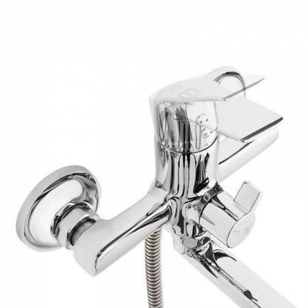 Смеситель для ванны Milardo Nelson NELSBLCM10 настенный хром