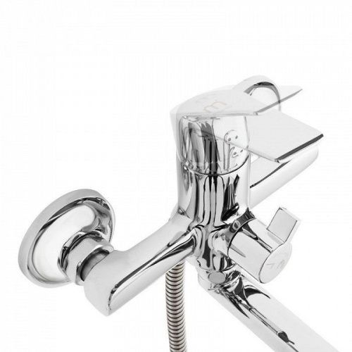 Смеситель для ванны Milardo Nelson NELSBLCM10 настенный хром - фото 4