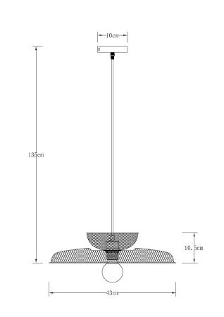 Светильник подвесной Arte Lamp Castello (Цастелло) A7066SP-1BK
