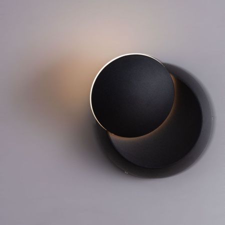 Светильник настенный Arte Lamp Eclipse (Ецлипсе) A1421AP-1BK