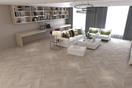 Кварцвиниловая плитка Damy Floor CHEVRON LVT DF02-Ch-LVT Пале-Рояль толщина 0.25 см 43 класс 600х127