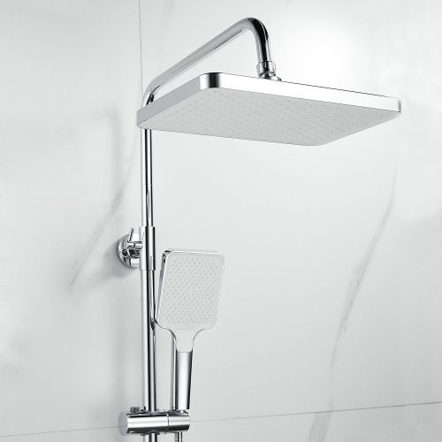 Душевая стойка Shevanik S9936 настенная цвет хром - фото 5