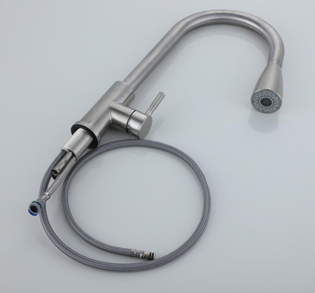 Смеситель для кухни TSARSBERG TSB-123-001 на столешницу хром