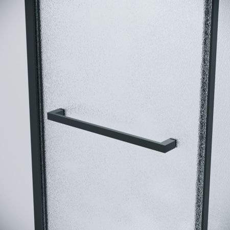 Душевой уголок Grossman Style 120.K33.05.1090.21.02 100х90 стекло текстурное профиль черный без поддона