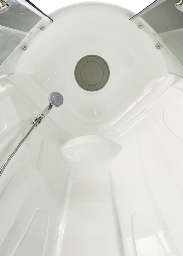 Душевая кабина Royal Bath BK RB90BK1-T 90х90 четверть круга - фото 3