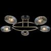 Люстра на штанге Illumico IL0300 IL0300-5CSQ-79 BK AB