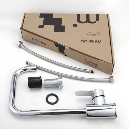 Смеситель для кухни Milardo Poli POLSBL0M05 на мойку хром